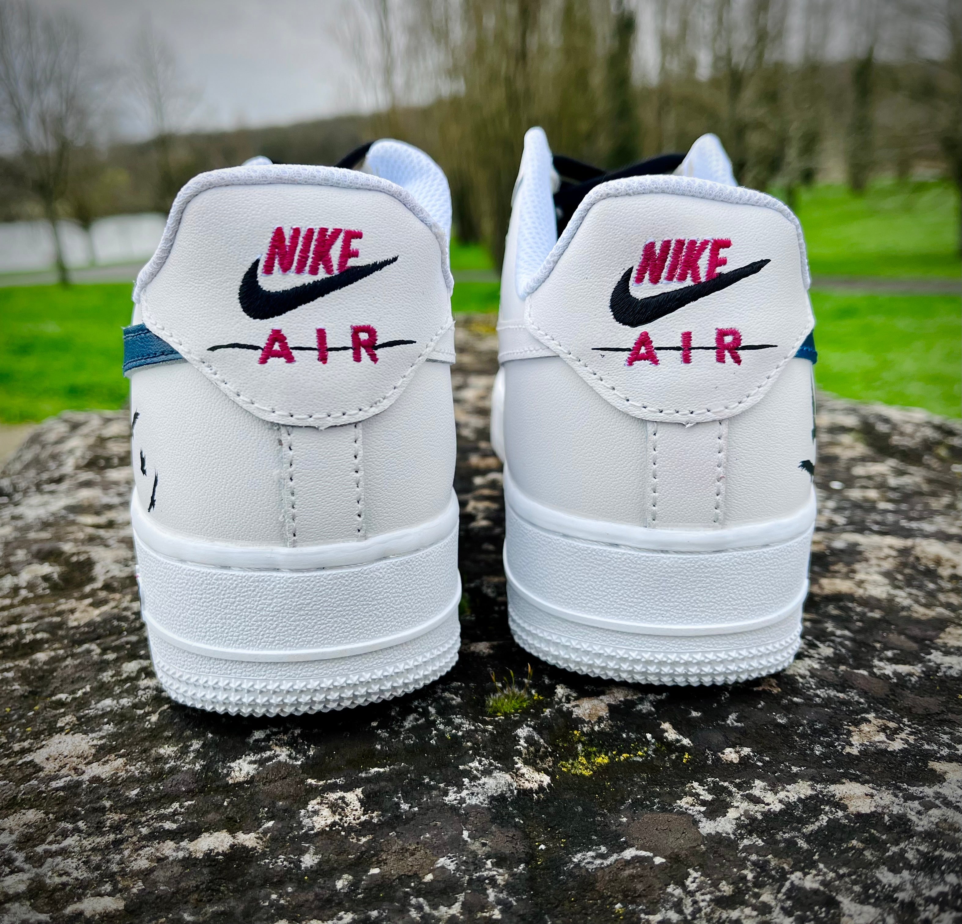 [Custom One Itachi] Air Force 1 Skateboarding Shoes Unisex