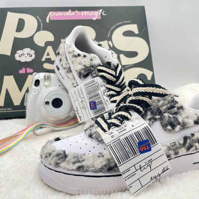 [Custom Female sweetheart Cloud]  Air Force 1 Skateboarding Shoes Women's