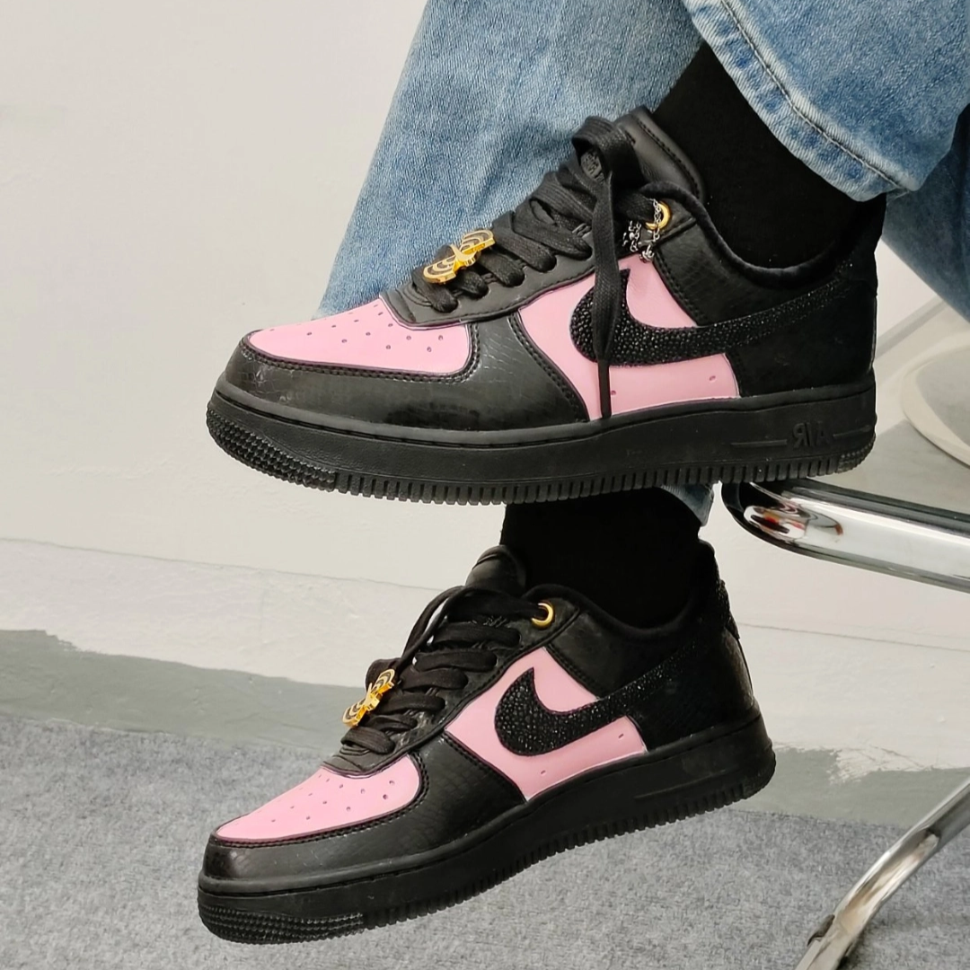[Custom Chain Love Witch]  Air Force 1 Skateboarding Shoes Women's
