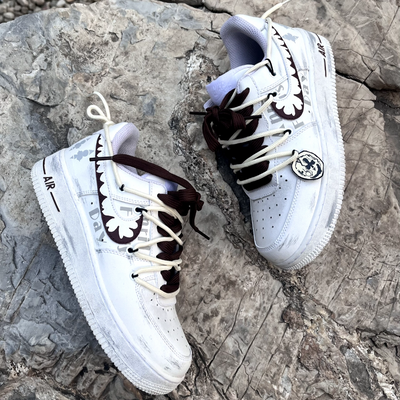 [Custom April Fool's Day for women xhzz]  Air Force 1 Skateboarding Shoes Women's