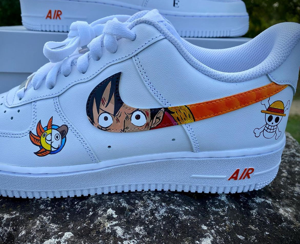 [Custom Luffy Vs Asce] Air Force 1 Skateboarding Shoes Unisex