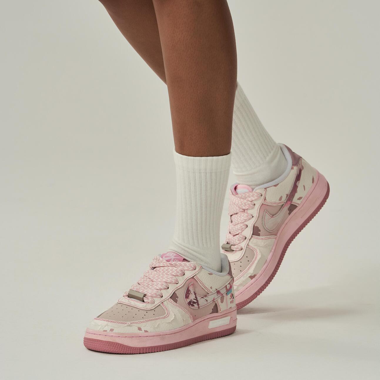 Leisurely Wandering Blooms - Women's Air Force 1 Low Custom