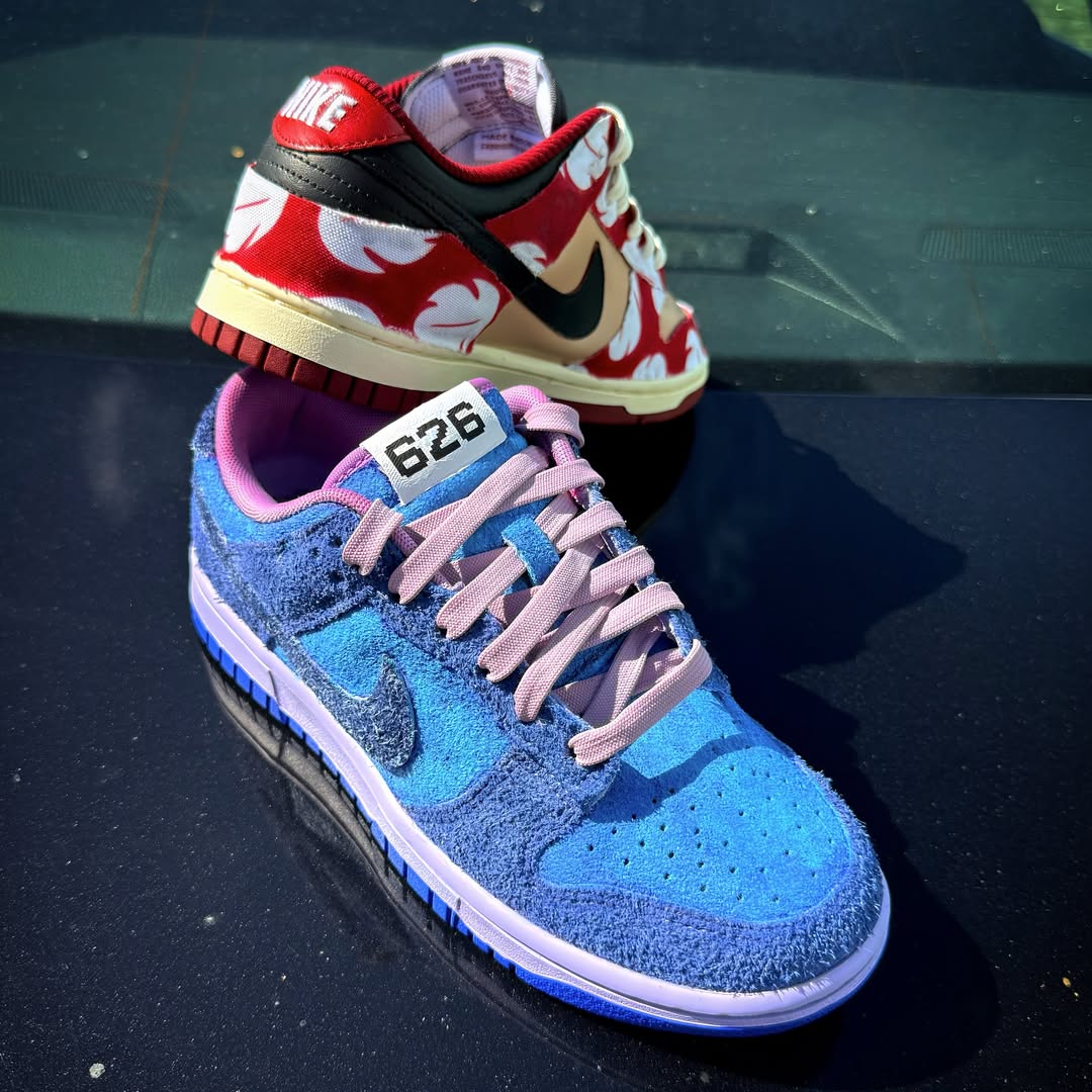 [Customized Lilo & Stitch - Hand Painted] Dunk Low-top Shoes Unisex Spilt Color