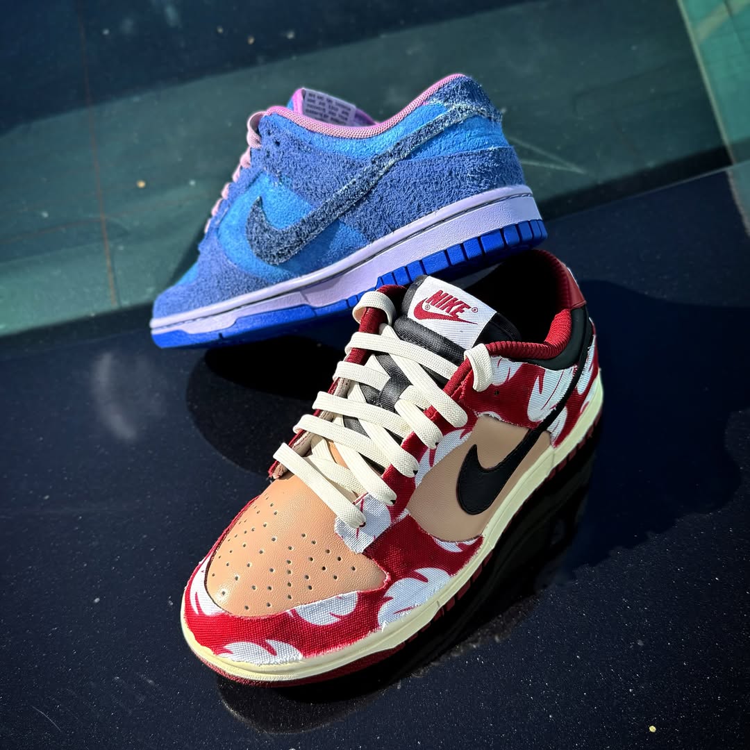 [Customized Lilo & Stitch - Hand Painted] Dunk Low-top Shoes Unisex Spilt Color