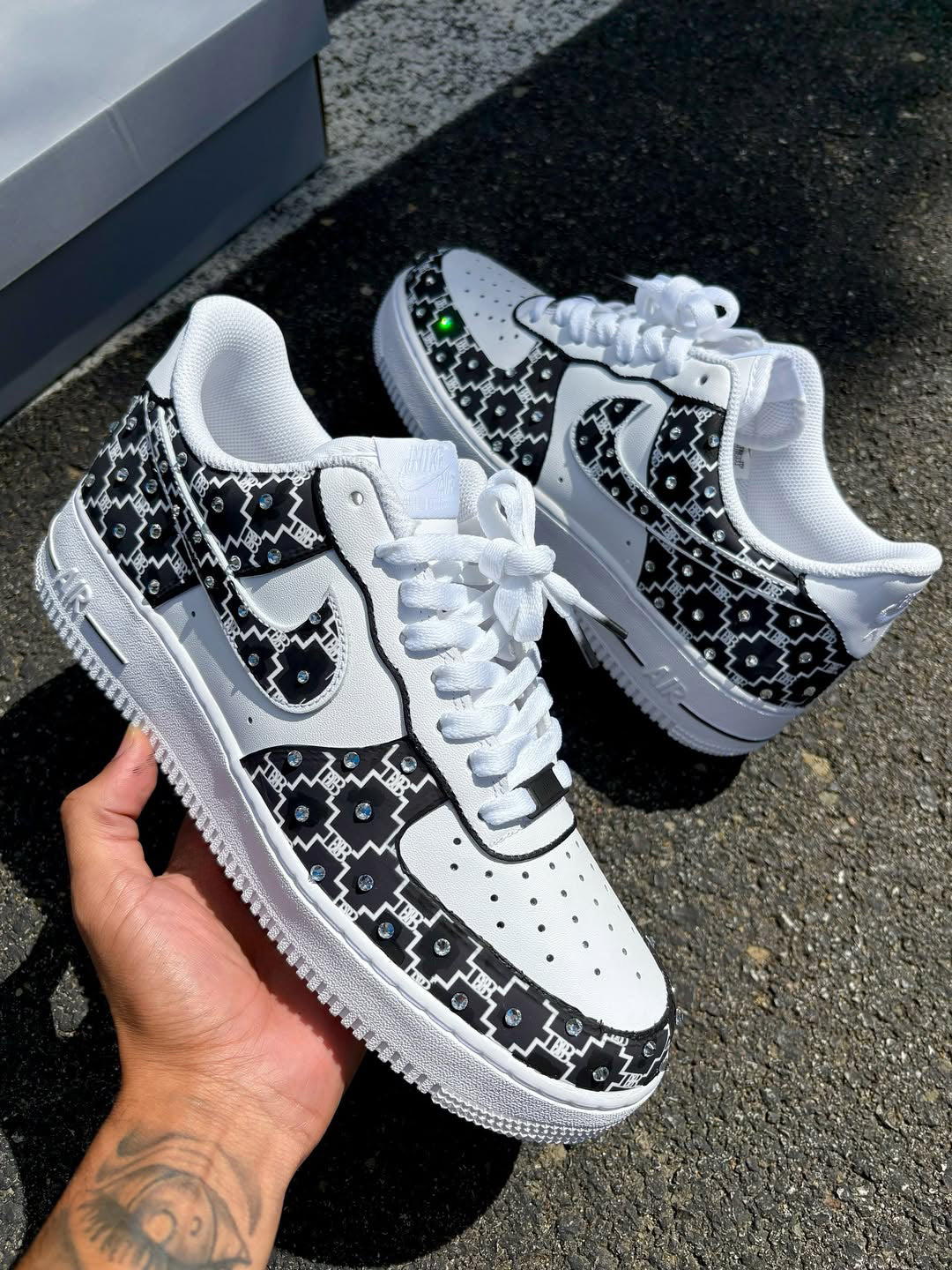 [Custom DBB x AF1] Air Force 1 Skateboarding Shoes Unisex