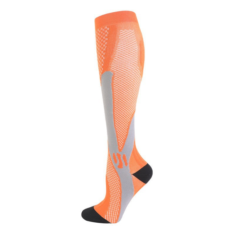Professional Sports Calf Compression Socks Running Women Men Marathon Socks Fitness Outdoor Jump Rope Compression Long Breathable