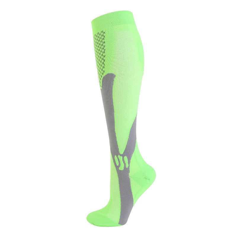 Professional Sports Calf Compression Socks Running Women Men Marathon Socks Fitness Outdoor Jump Rope Compression Long Breathable