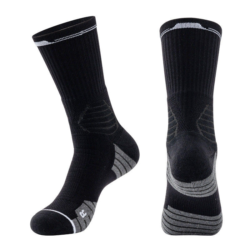 Training Socks Men's Sports Socks High Top Long Socks