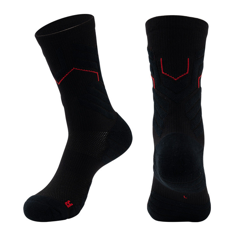 Training Socks Men's Sports Socks High Top Long Socks