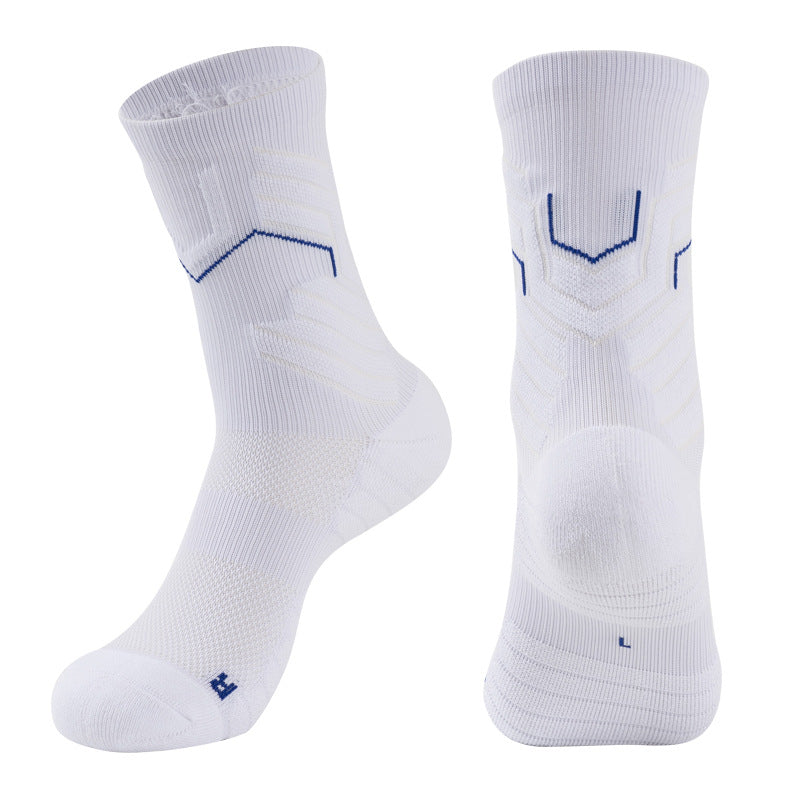 Training Socks Men's Sports Socks High Top Long Socks