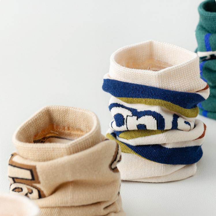 A Cup Of American - Non-Slip Retro Sweat Socks, Couples Models, Men And Women With The Same, Spring And Autumn Sports Socks