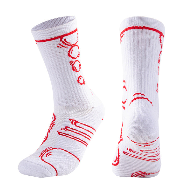 Training Socks Men's Sports Socks High Top Long Socks
