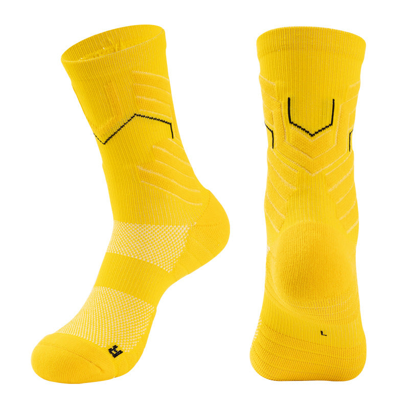Training Socks Men's Sports Socks High Top Long Socks