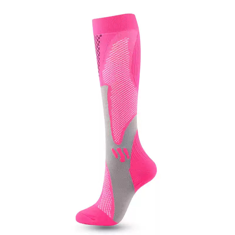 Professional Sports Calf Compression Socks Running Women Men Marathon Socks Fitness Outdoor Jump Rope Compression Long Breathable