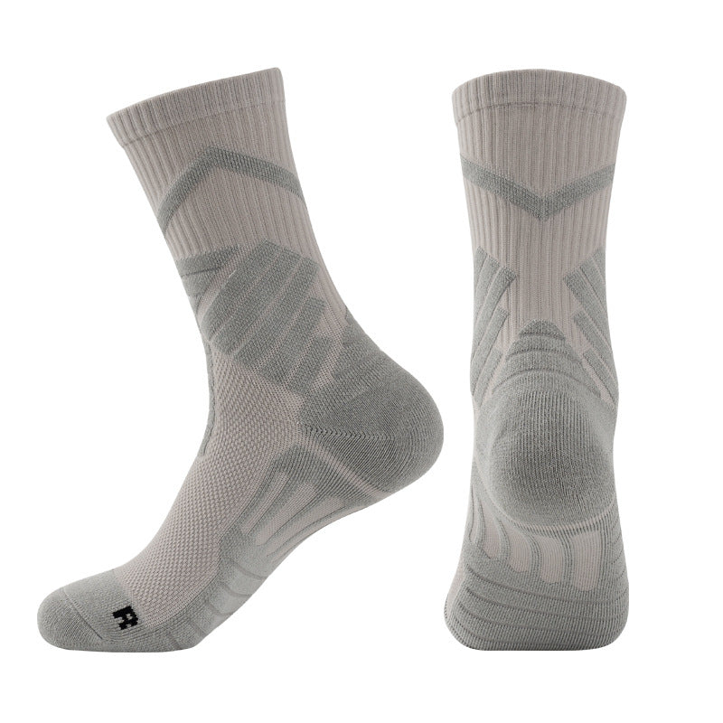 Training Socks Men's Sports Socks High Top Long Socks
