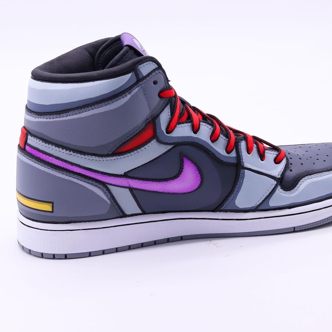 [Custom Megatron] Air Jordan 1 High Top Unisex Skateboarding Shoes