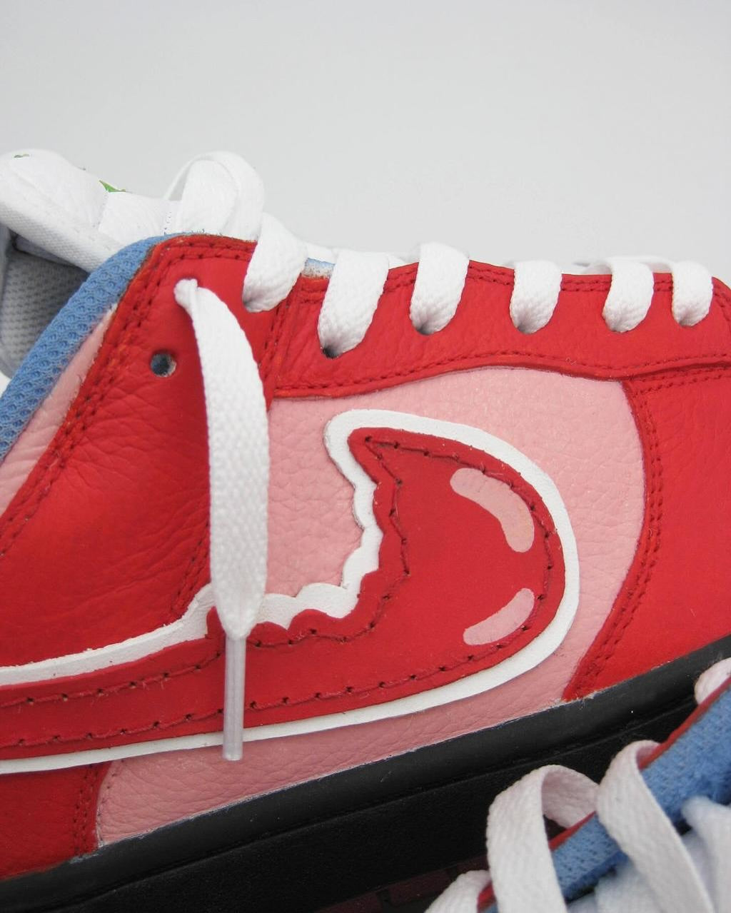 [Custom Mr.Crab] Dunk Skateboarding Shoes Unisex Low-top Red