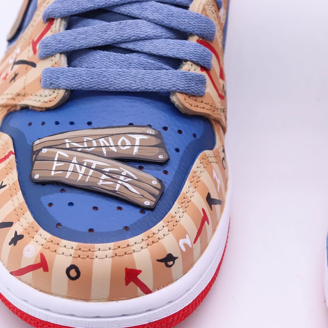 [Custom TuneSquad] Air Jordan 1 High Top Unisex Skateboarding Shoes