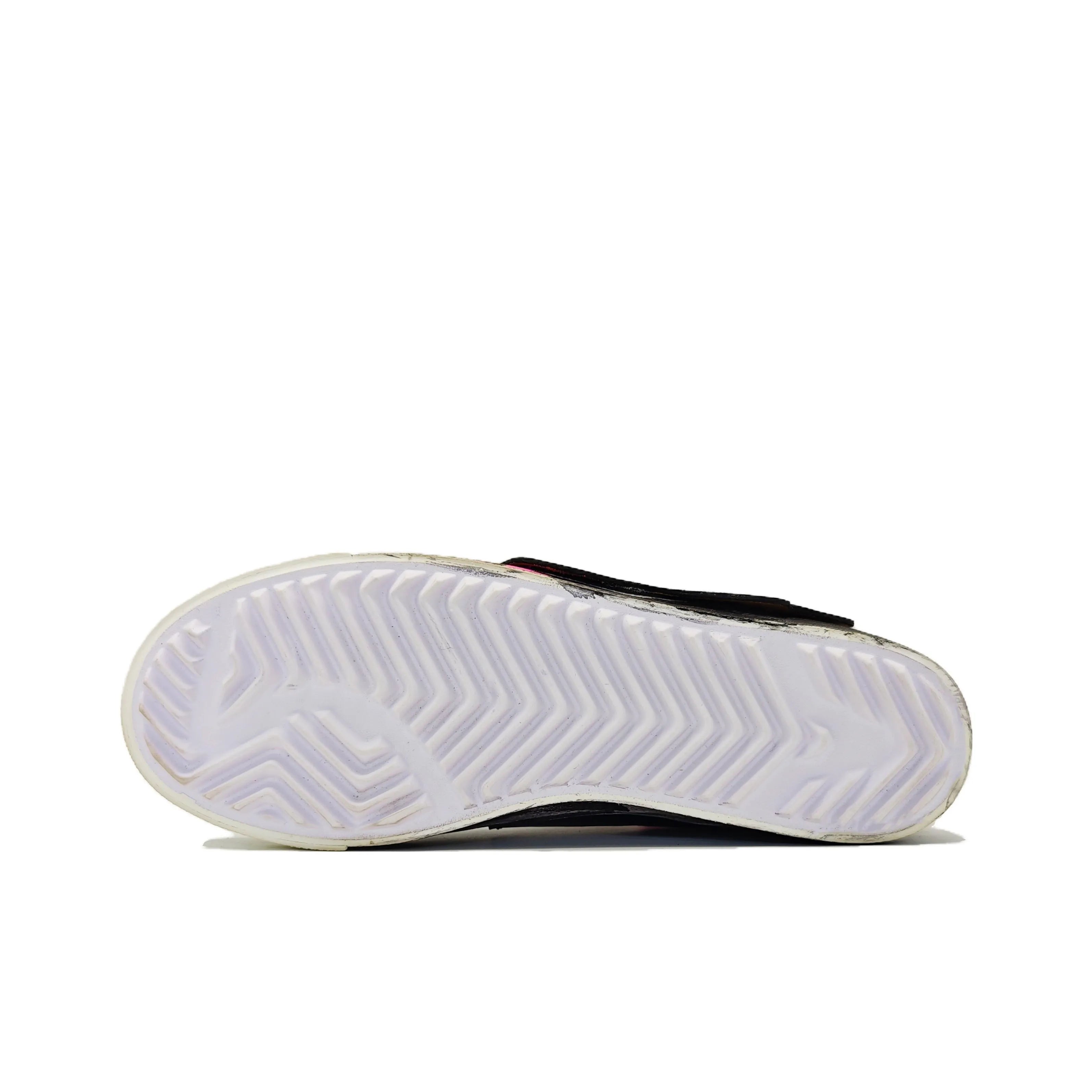 [Custom All Week] Blazer 77 Jumbo High Top Unisex Skateboarding Shoes Black/Pink