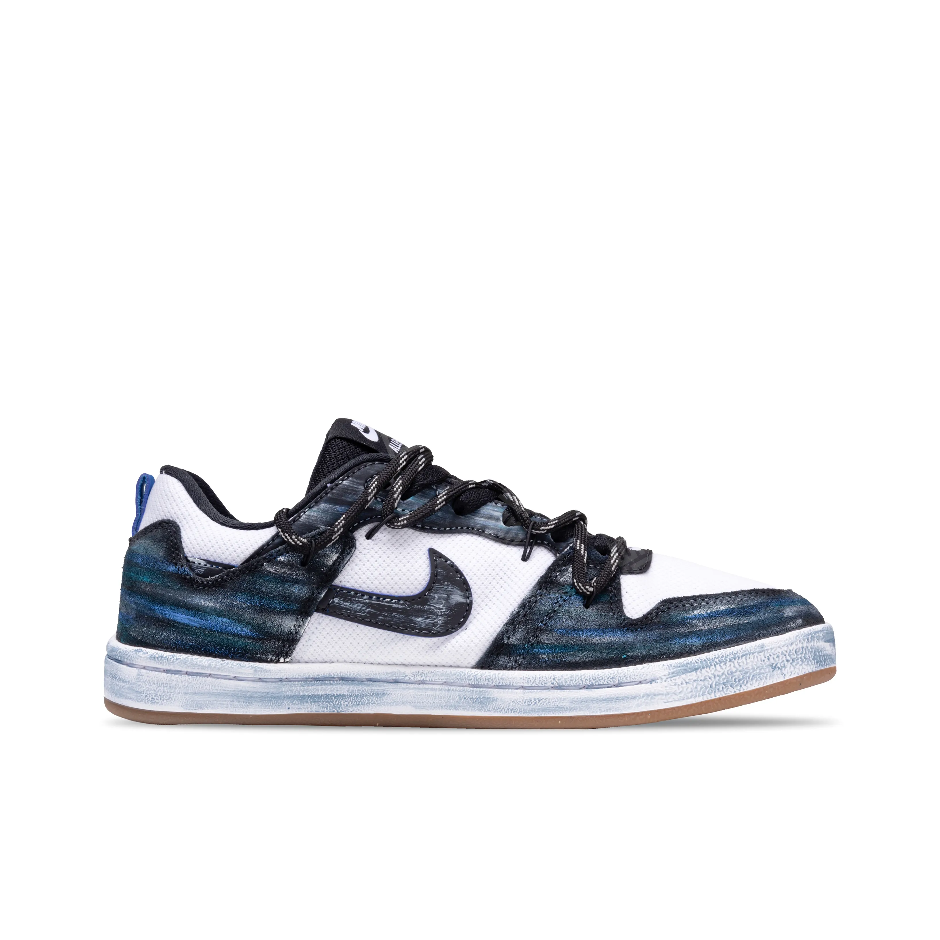 [Custom Alleyoop] SB Skateboarding Shoes Unisex Low-top Blue/Black