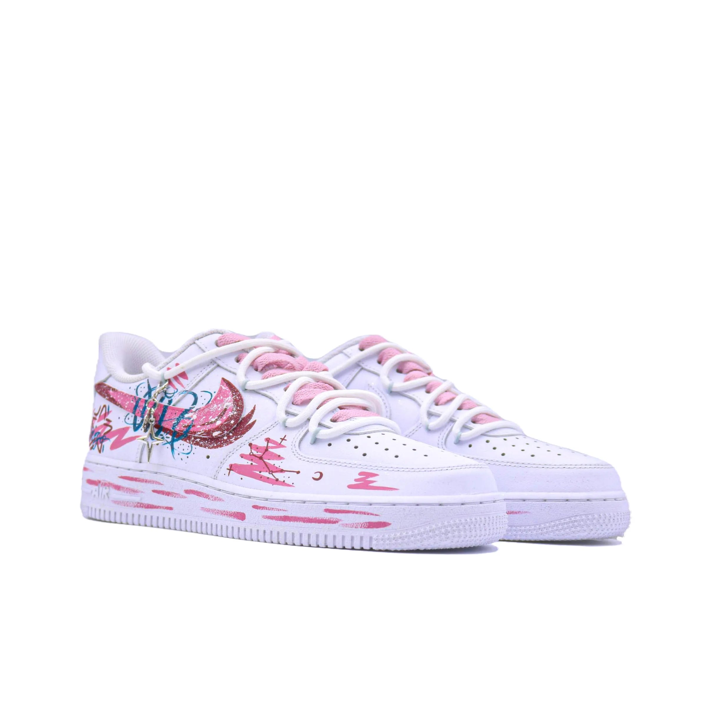 [Customized The Twelve Zodiac Signs: Virgo - Fashionable Starry Sky] Air Force 1 Shoes Unisex