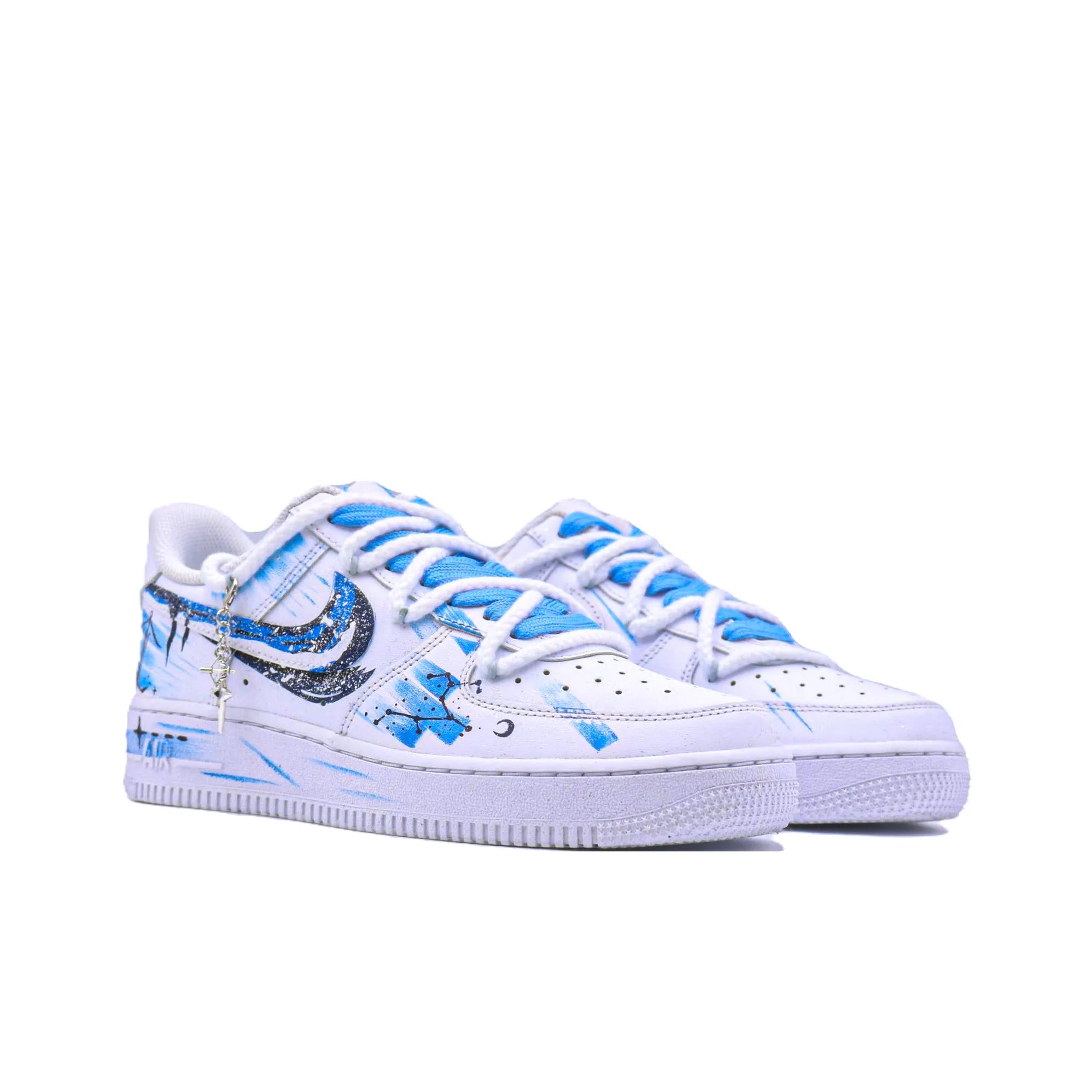 [Customized The Twelve Zodiac Signs: Sagittarius - Fashionable Starry Sky] Air Force 1 Shoes Unisex