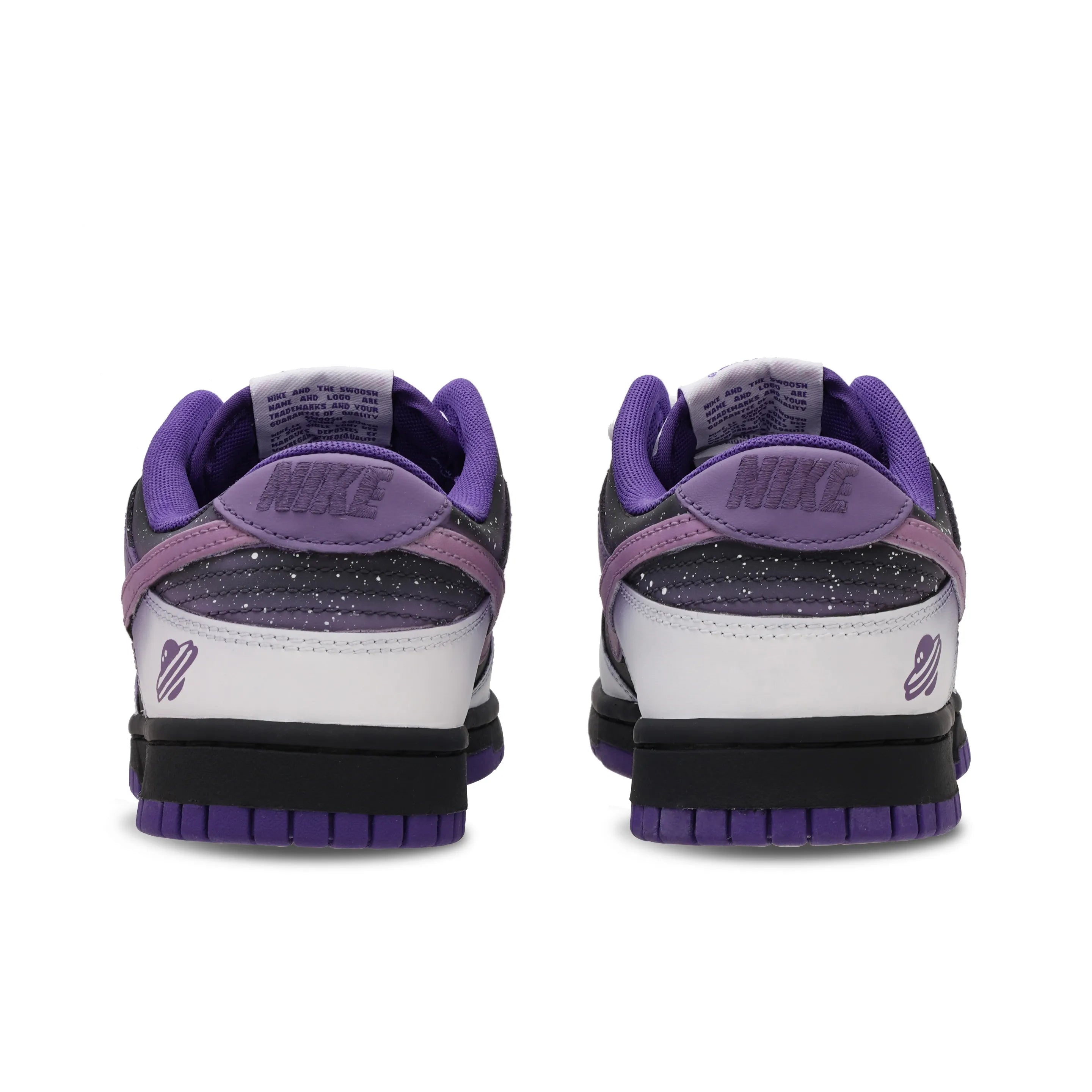 [Custom No Man Sky] Dunk Low Skateboard Shoes Unisex Purple/Faded Color Style