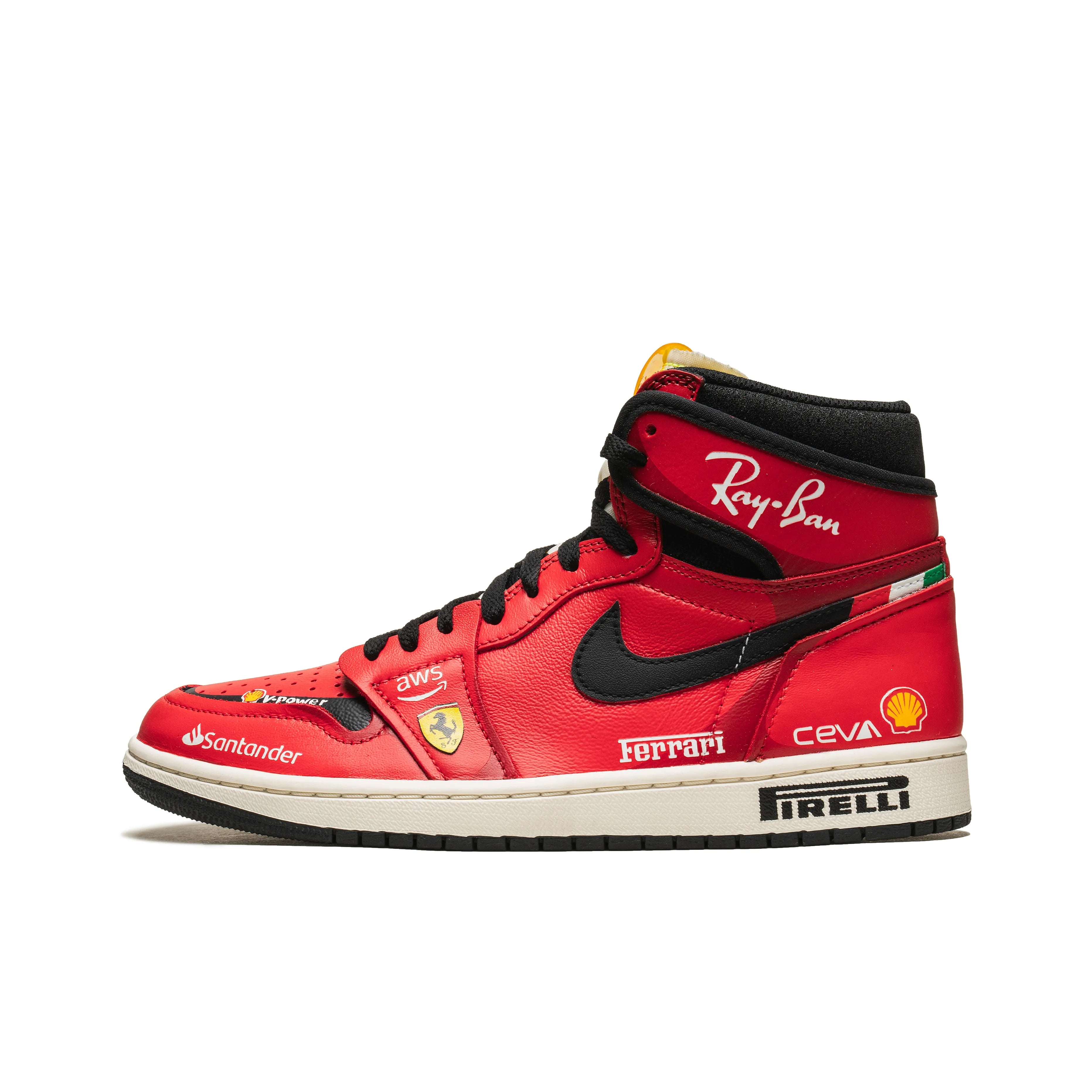 [Custom Track Hero] Air Jordan 1 High Top Unisex Skateboarding Shoes