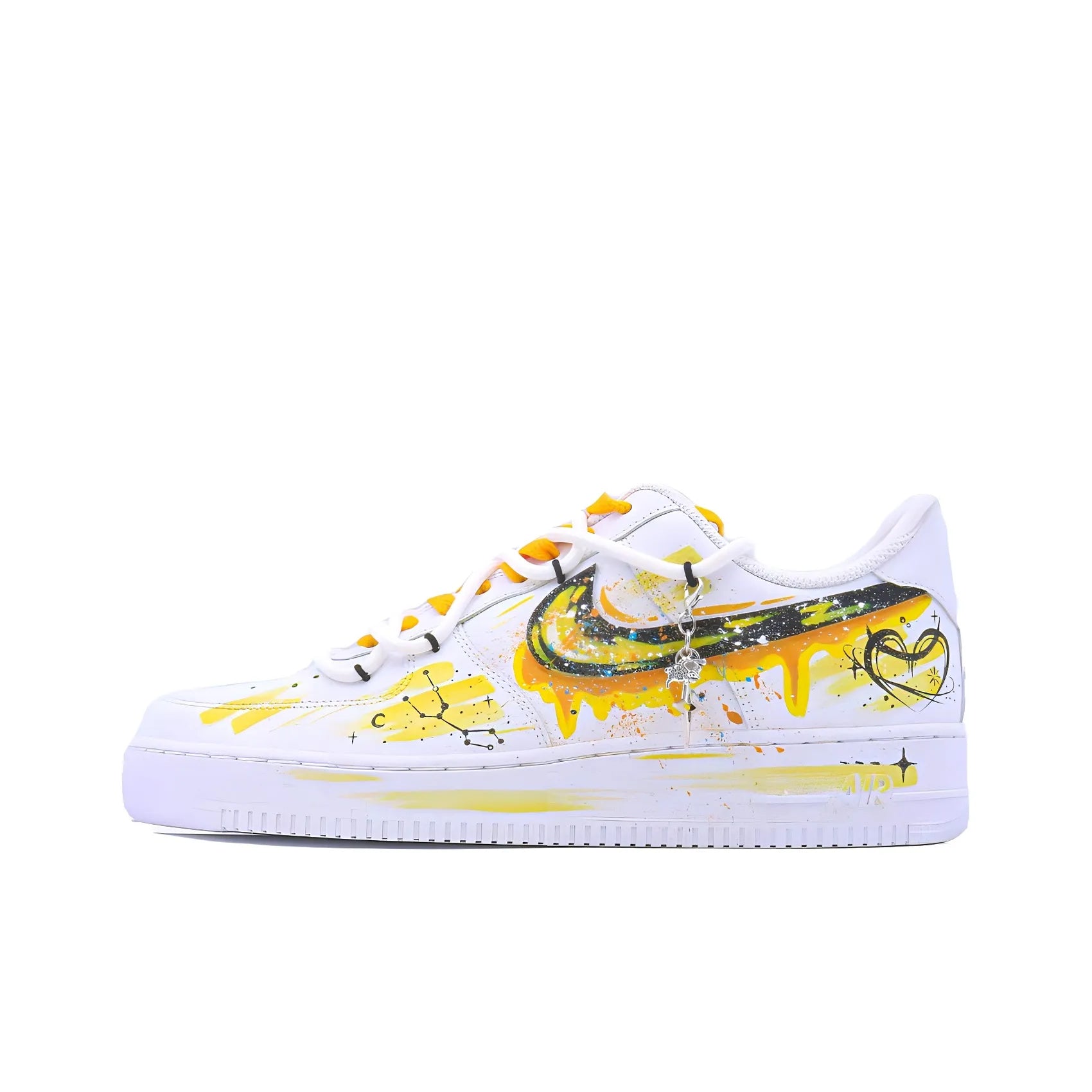 [Customized The Twelve Zodiac Signs: Taurus - Fashionable Starry Sky] Air Force 1 Shoes Unisex