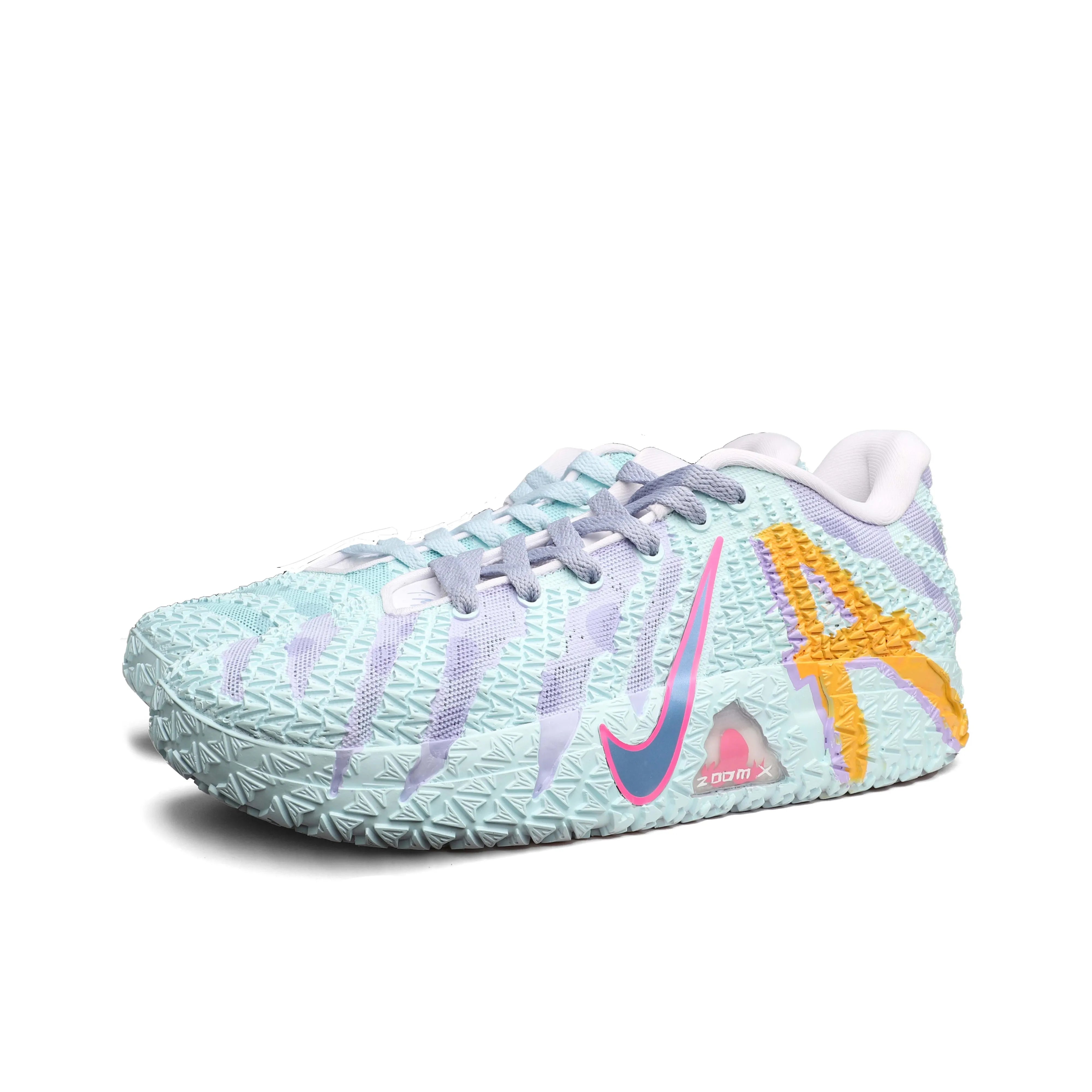 [Custom SpongeBob SquarePants and Patrick Star - Pineapple House] Ja 3 Morant III Basketball Shoes Men's Mid-Top Split-Color shoes