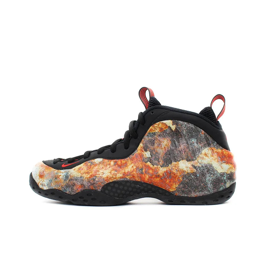 [Custom Lava Spray/Rust] Foamposite One Mid-top Retro Basketball Shoes Unisex