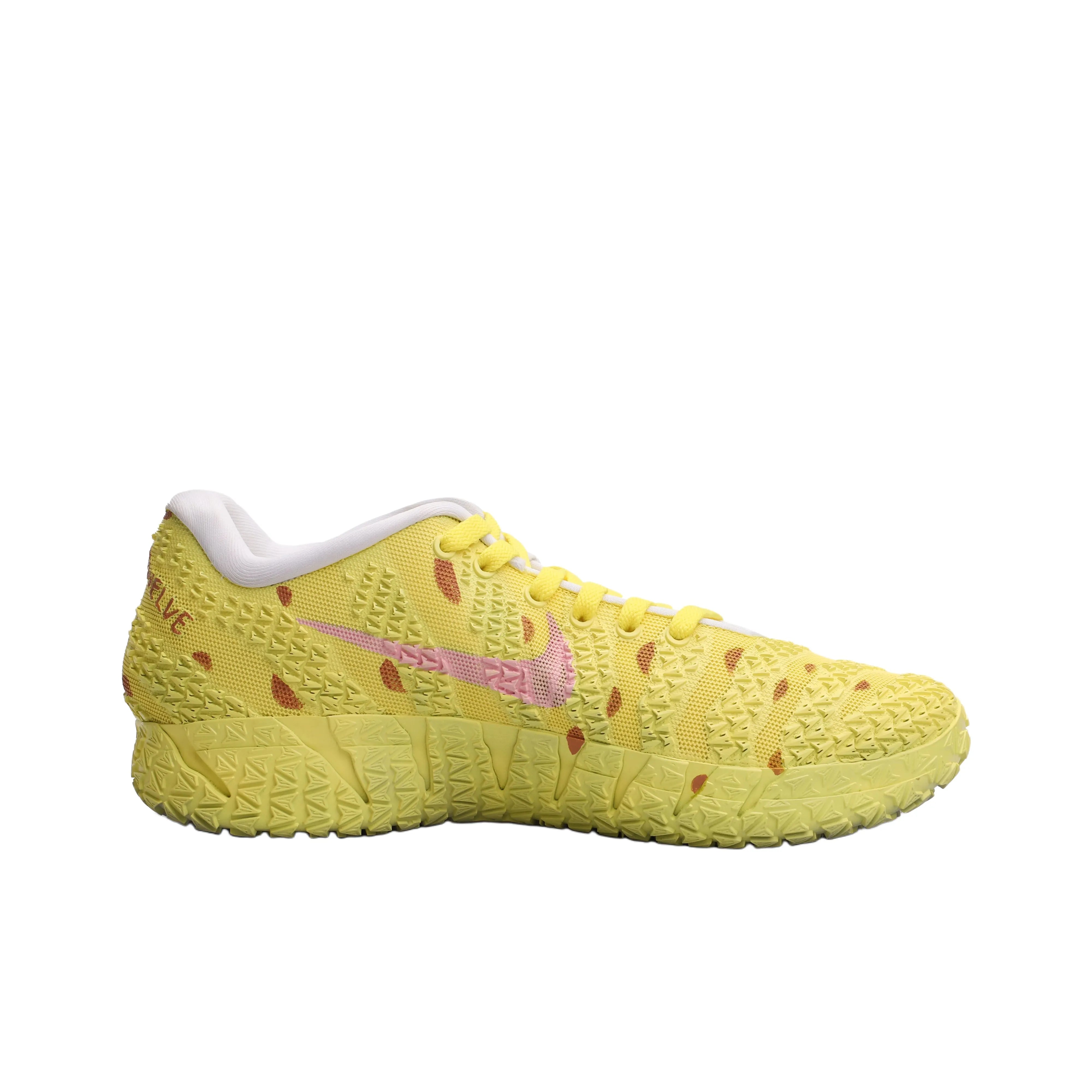 [Custom SpongeBob SquarePants and Patrick Star - Pineapple House] Ja 3 Morant III Basketball Shoes Men's Mid-Top Split-Color shoes