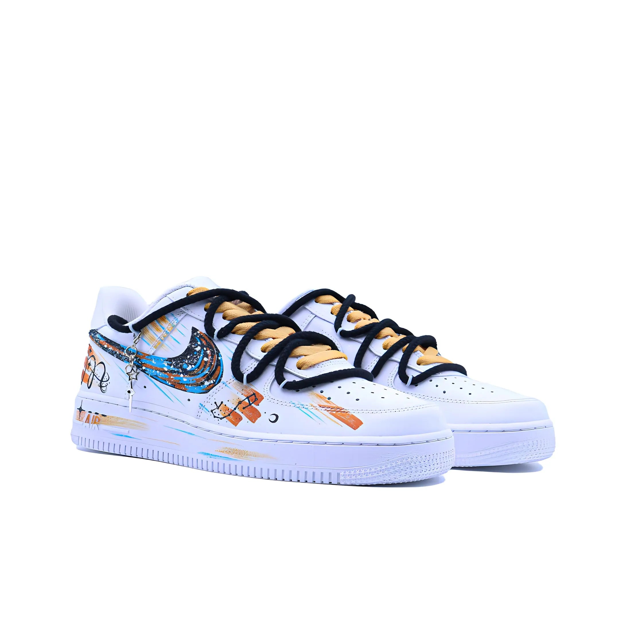 [Customized The Twelve Zodiac Signs: Scorpio - Fashionable Starry Sky] Air Force 1 Shoes Unisex