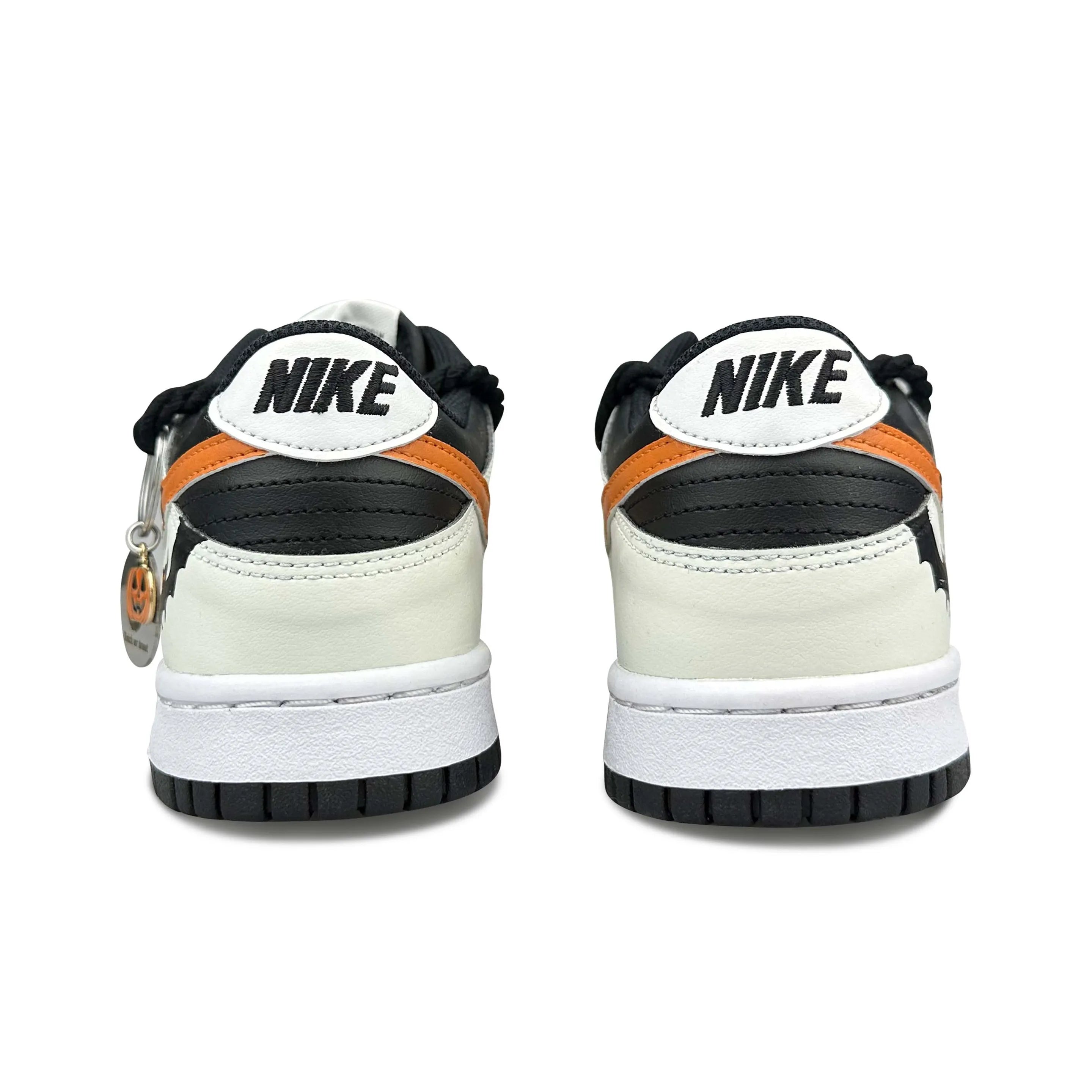 [Custom Halloween Horror] Dunk Low Skateboard Shoes Unisex White/Black
