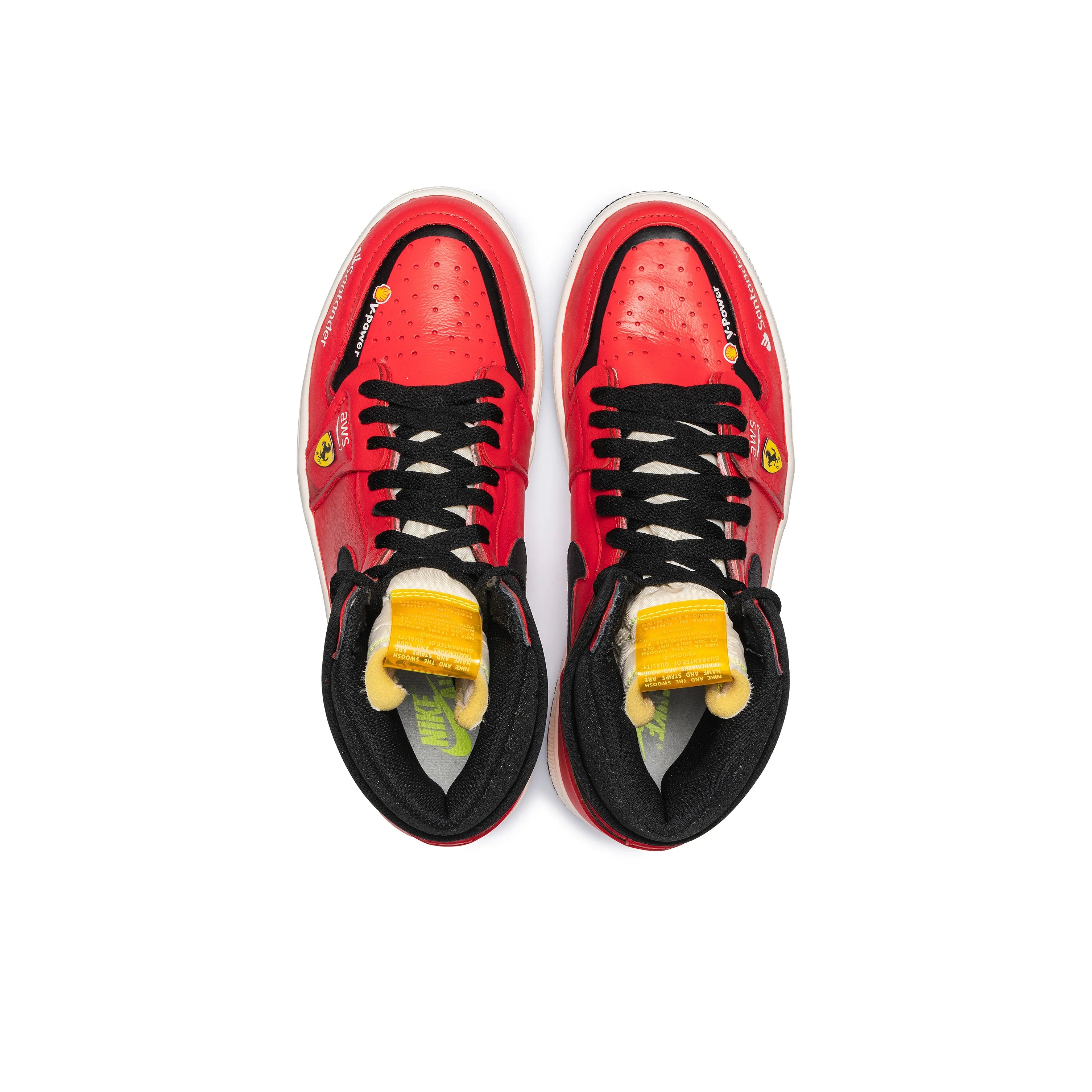 [Custom Track Hero] Air Jordan 1 High Top Unisex Skateboarding Shoes