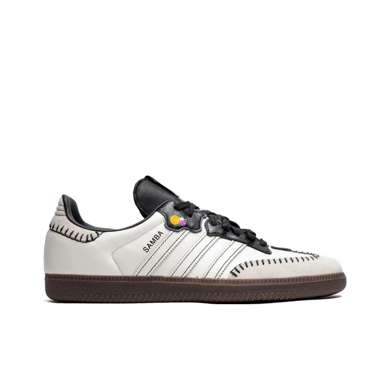 [Custom Day of the Dead - Gift For Couple/Bestie] originals SAMBA OG Low Top Halloween Series Black/White