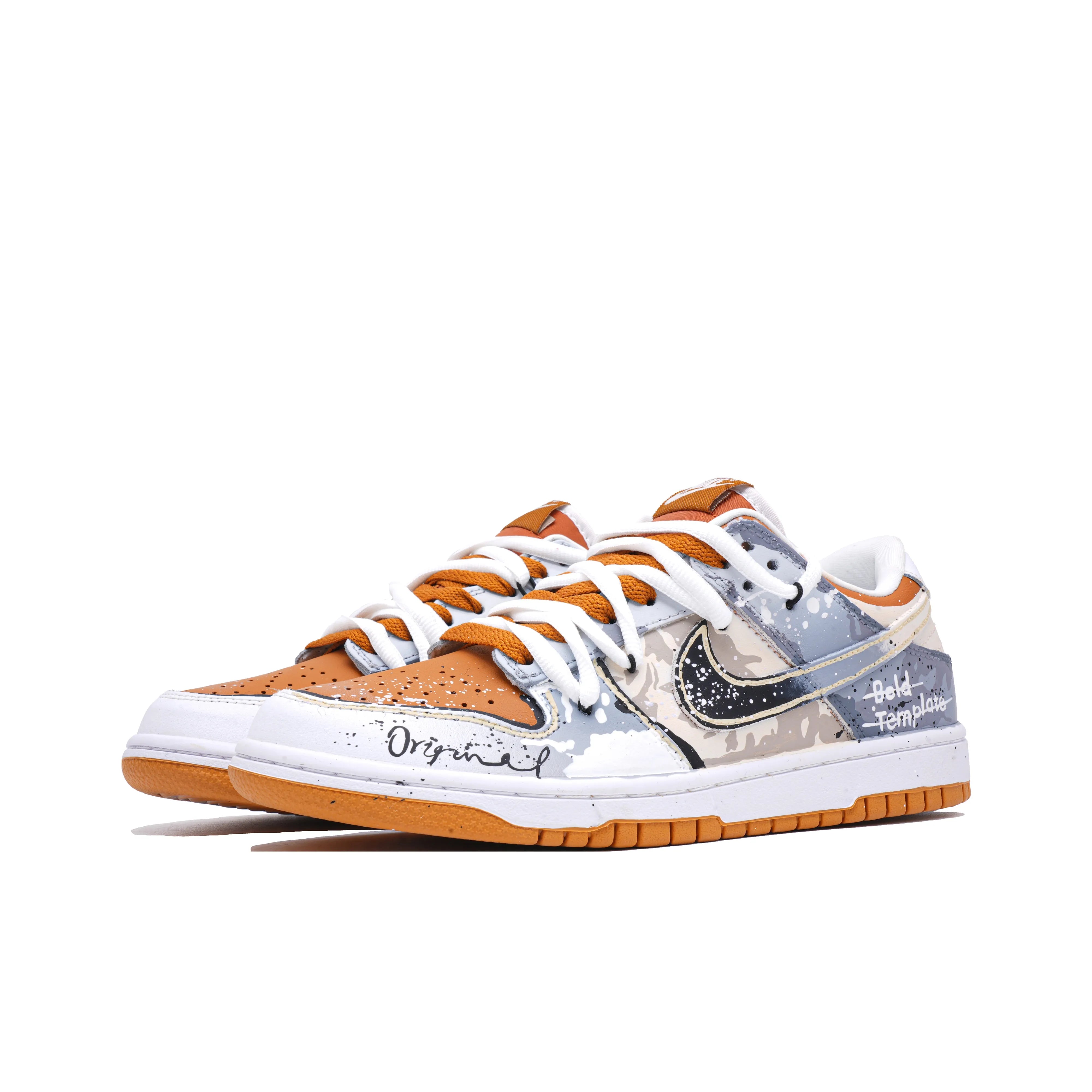 [Custom Wake Up Time] Dunk Skateboarding Shoes Unisex