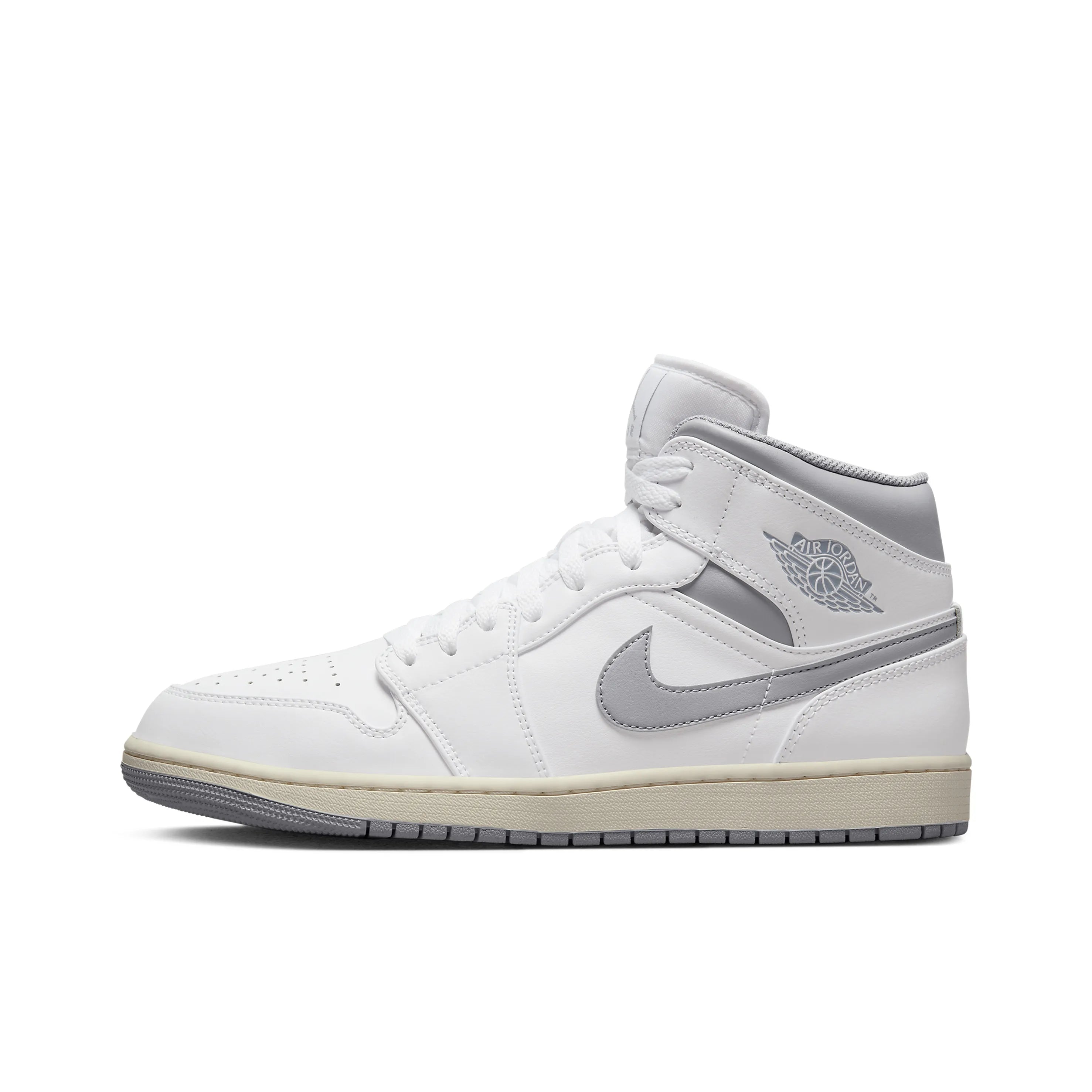 [Custom Cyber Cotton Candy] Jordan Air Jordan 1 Mid Unisex Skateboarding Shoes