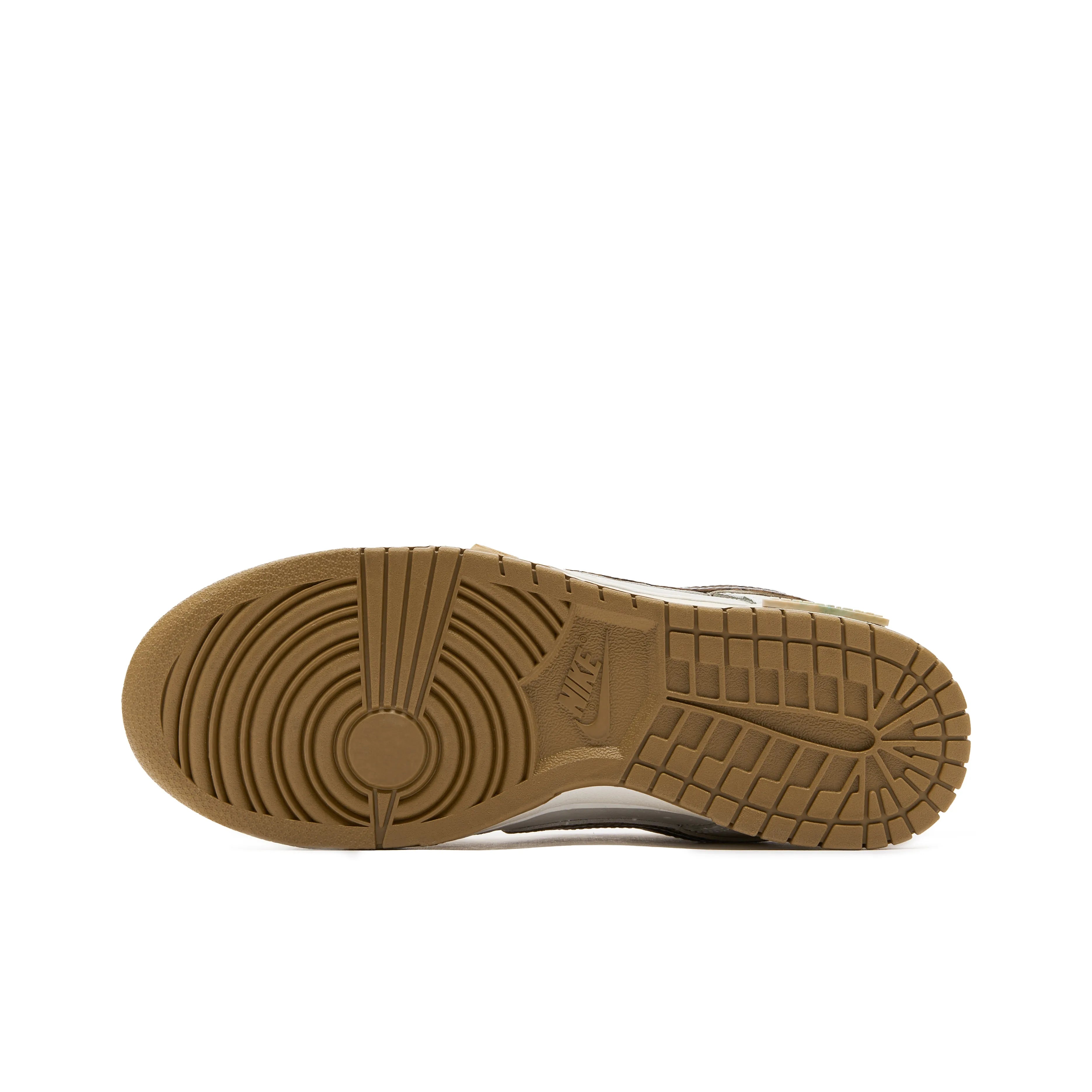[Custom Canvas] Dunk Low Skateboard Shoes Unisex Brown/Yellow
