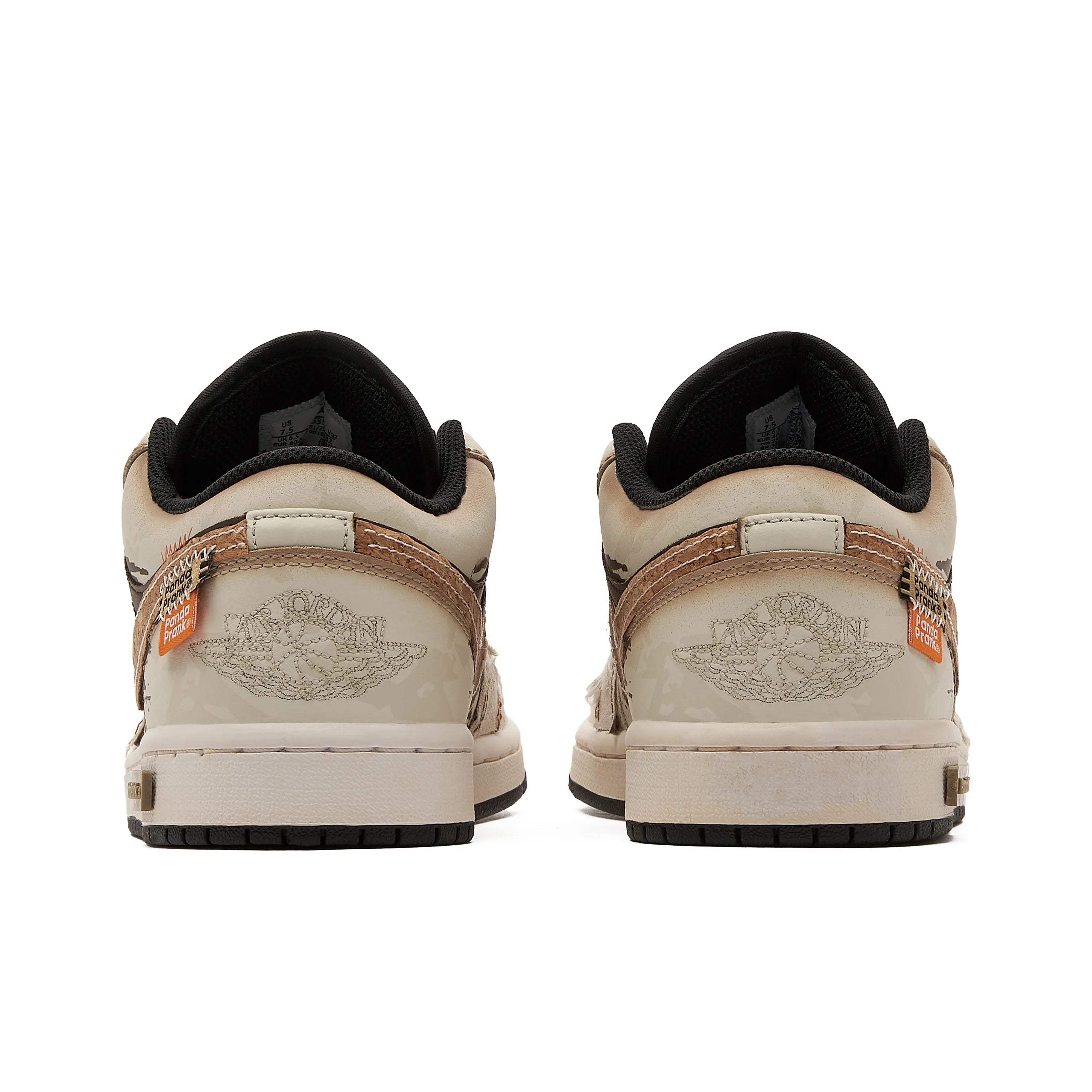 [Custom Sandstorm]Air Jordan 1 Low Unisex Brown