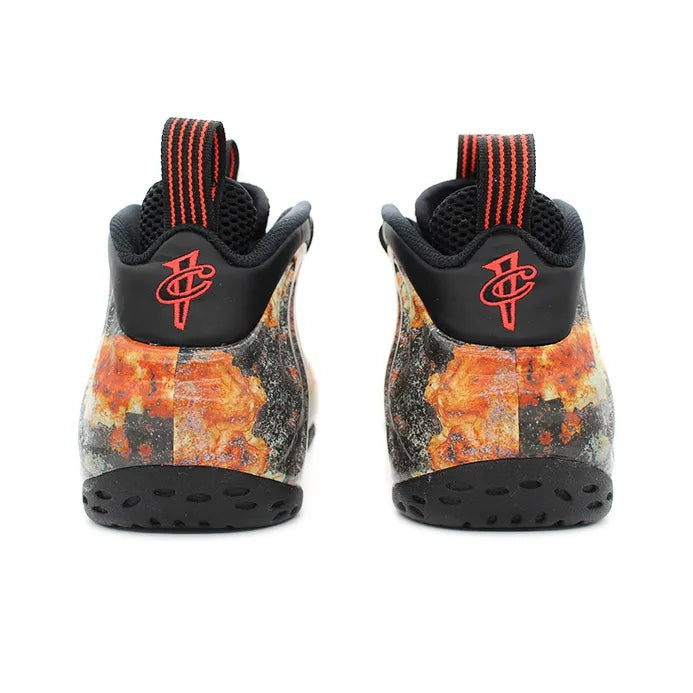 [Custom Lava Spray/Rust] Foamposite One Mid-top Retro Basketball Shoes Unisex