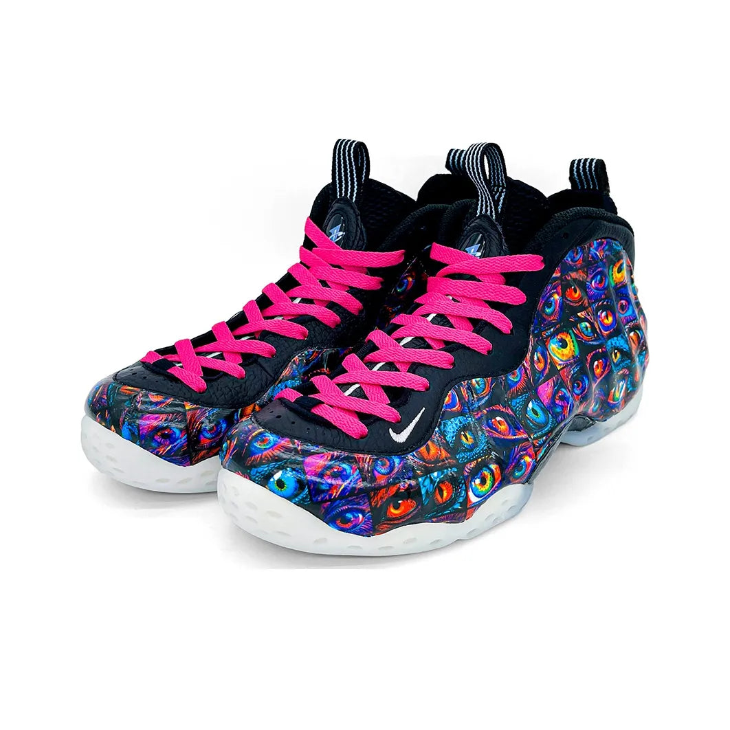 [Custom Eye of the Beast] Foamposite One Mid-top Retro Basketball Shoes Unisex