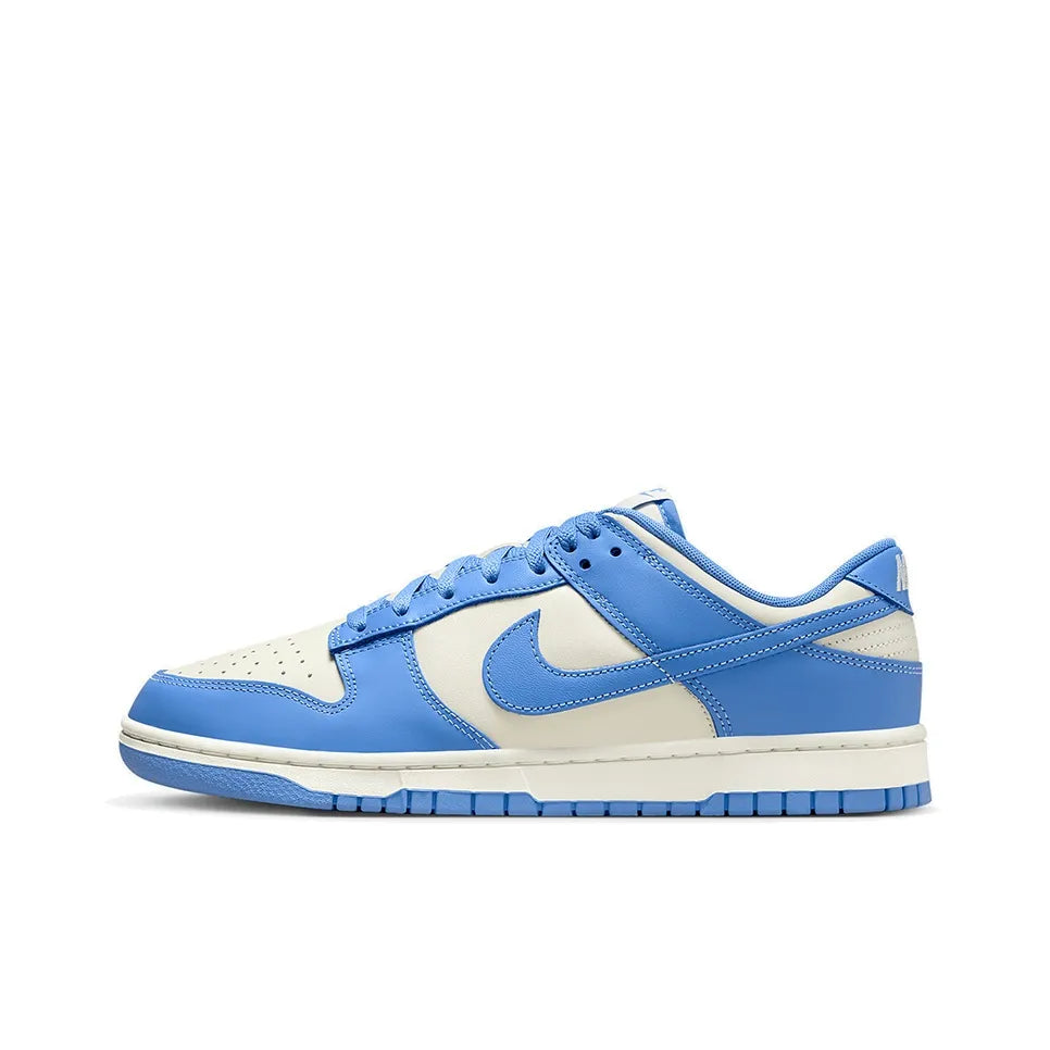 [Custom Blue-orange Alert] Dunk Skateboarding Shoes Unisex