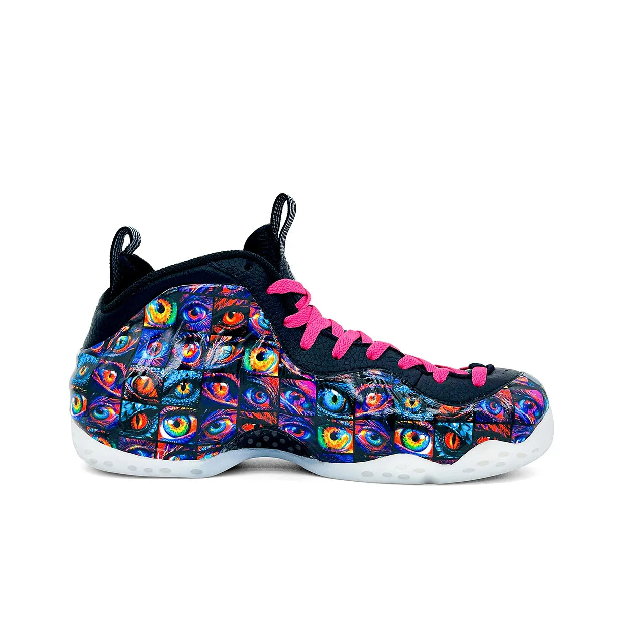 [Custom Eye of the Beast] Foamposite One Mid-top Retro Basketball Shoes Unisex