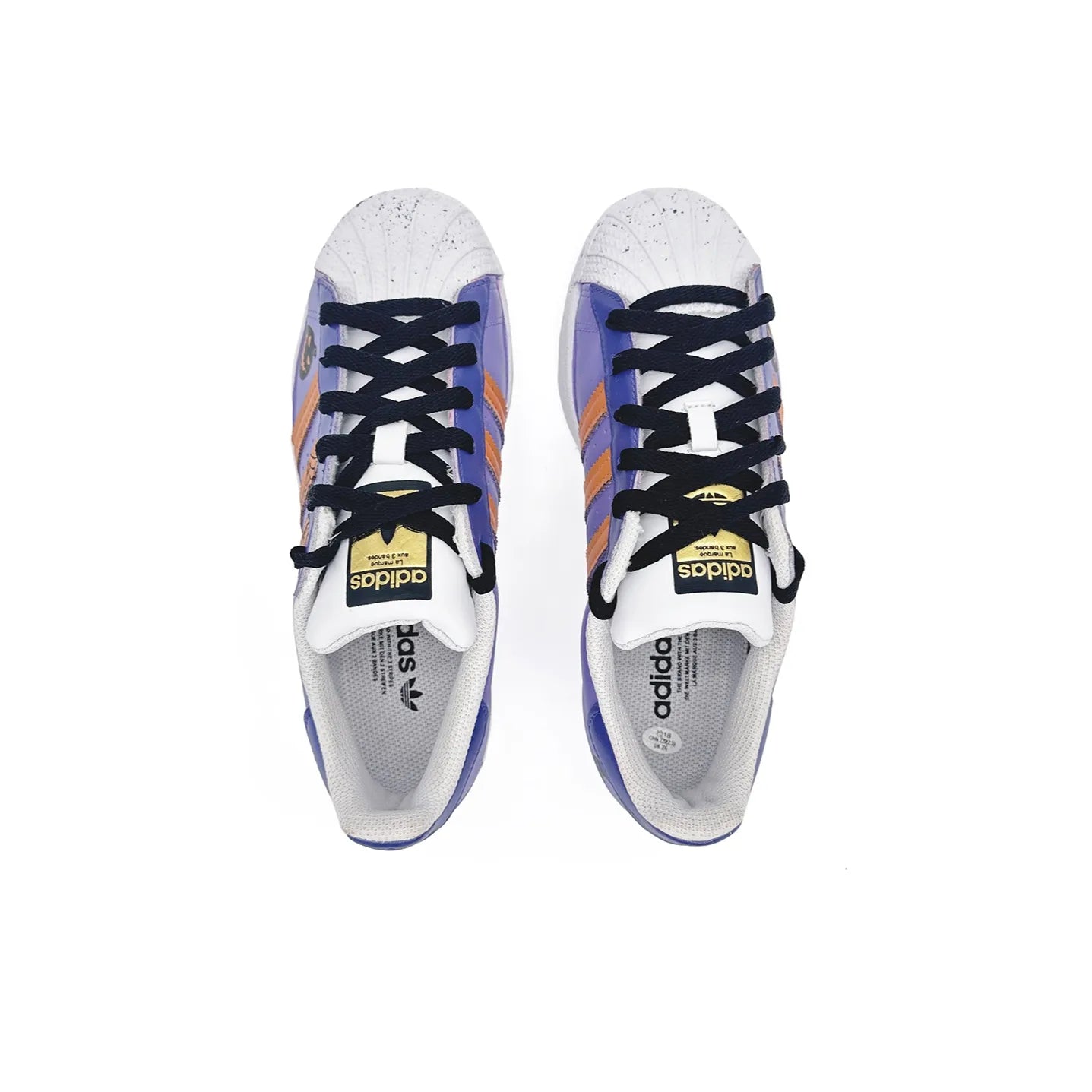 [Custom Midnight Potion] originals SUPERSTAR Low Top Halloween Series Purple/Orange