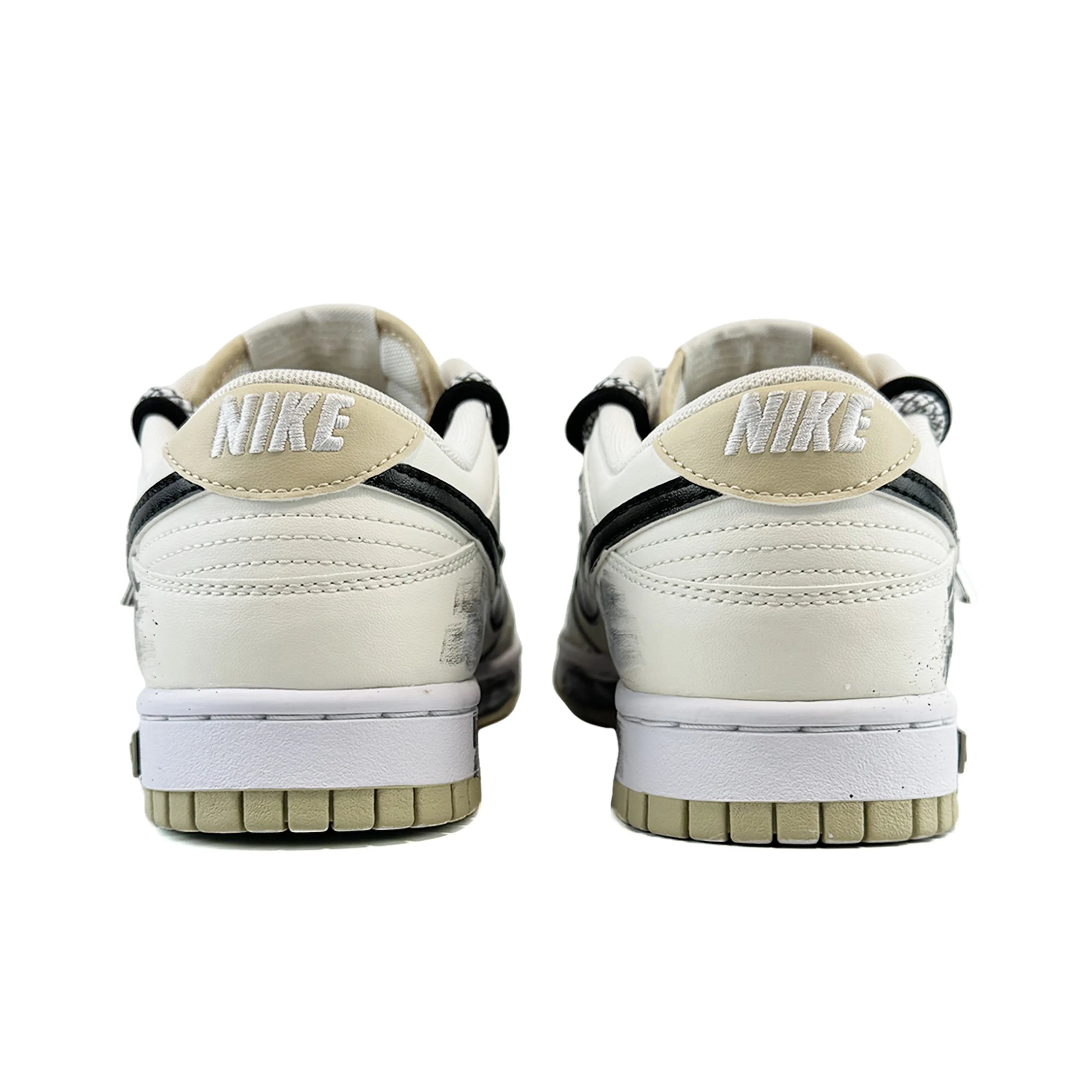 [Custom Eye of God, Distressing, Lacing, Construction] Dunk Low Skateboard Shoes Unisex