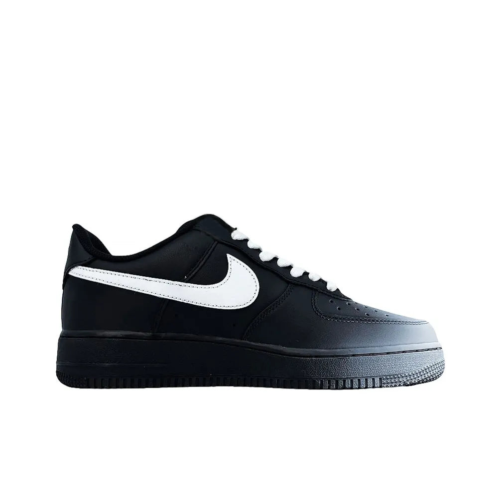 [Customized Devilish Smile] Air Force 1 Low-top Shoes Hand-drawn Unisex Black/White