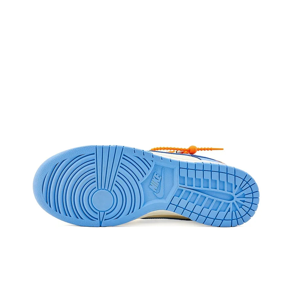 [Custom Blue-orange Alert] Dunk Skateboarding Shoes Unisex