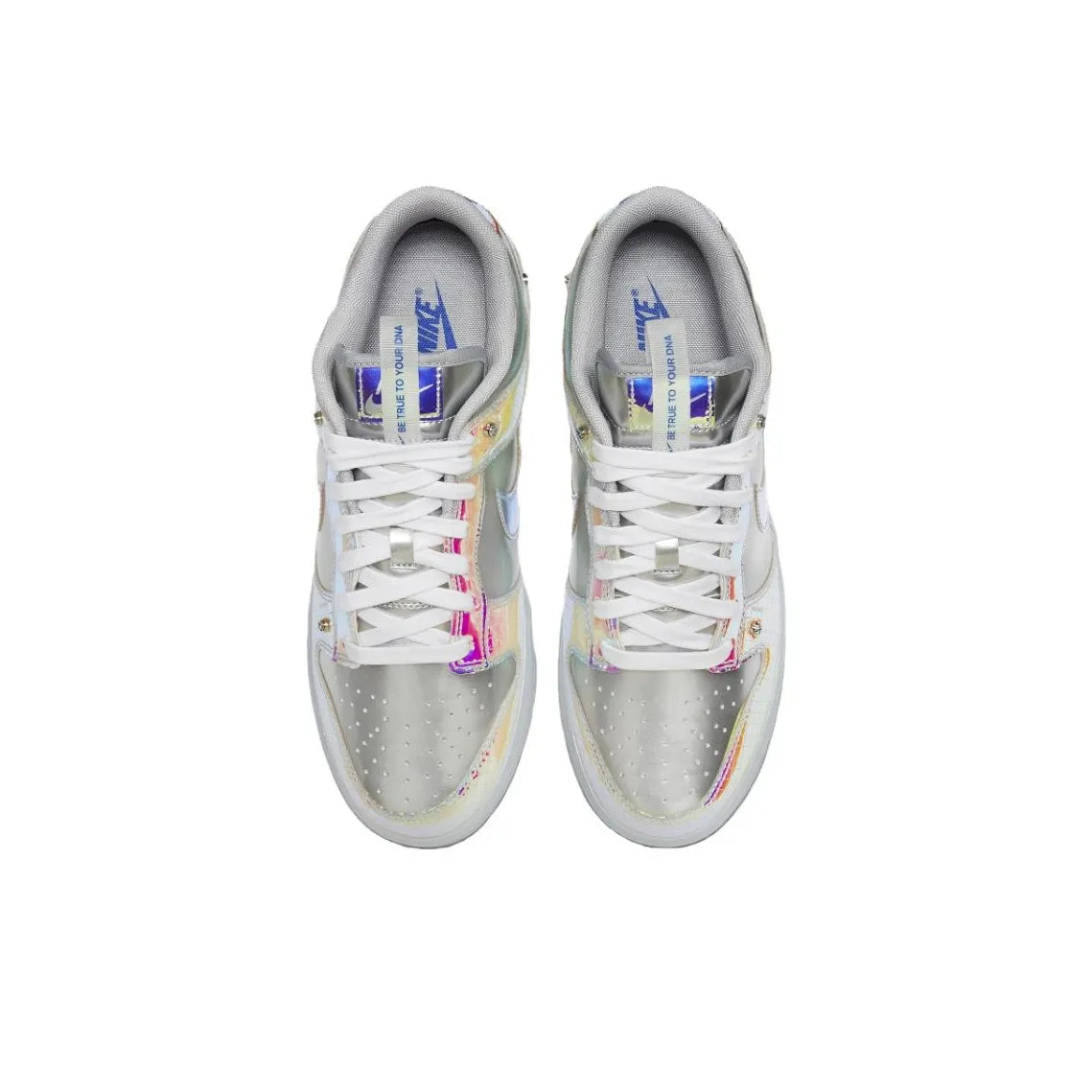 [Custom Hyperflat, Synthetic Leather With Laser Color Gradation] Dunk Low Skateboard Shoes Unisex