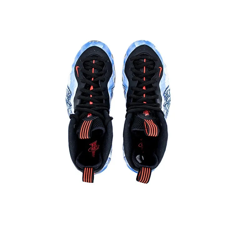 [Custom Snowy Mountain] Foamposite One Mid-top Retro Basketball Shoes Unisex